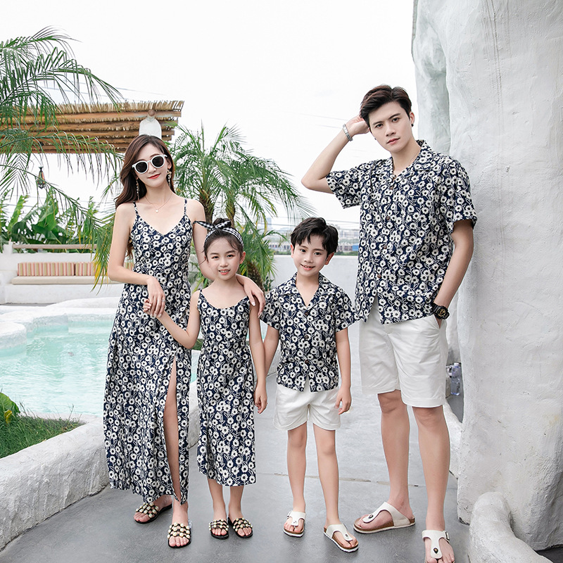 Family Matching Outfit Floral  - Resort Shirt Floral review and price