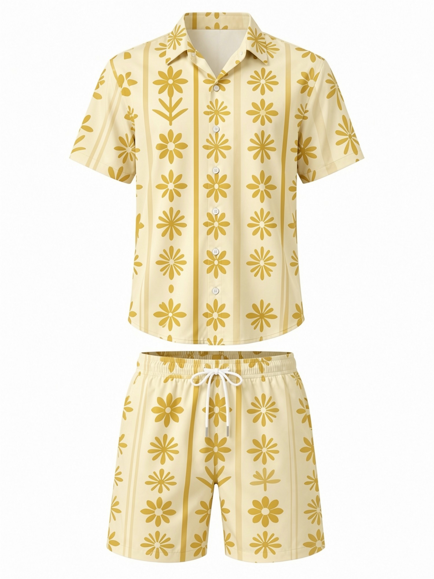 Mens Floral Short Sleeve Shirt - Resort Shirt Floral review and price